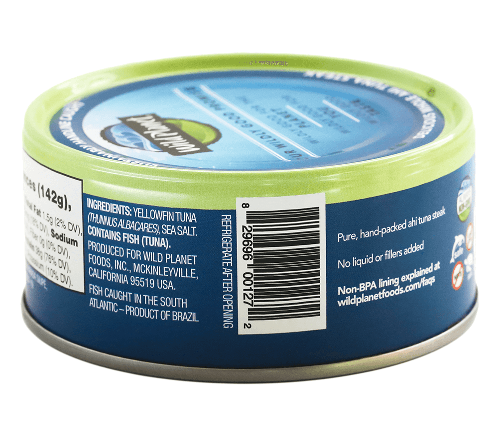 Yellowfin Wild Tuna