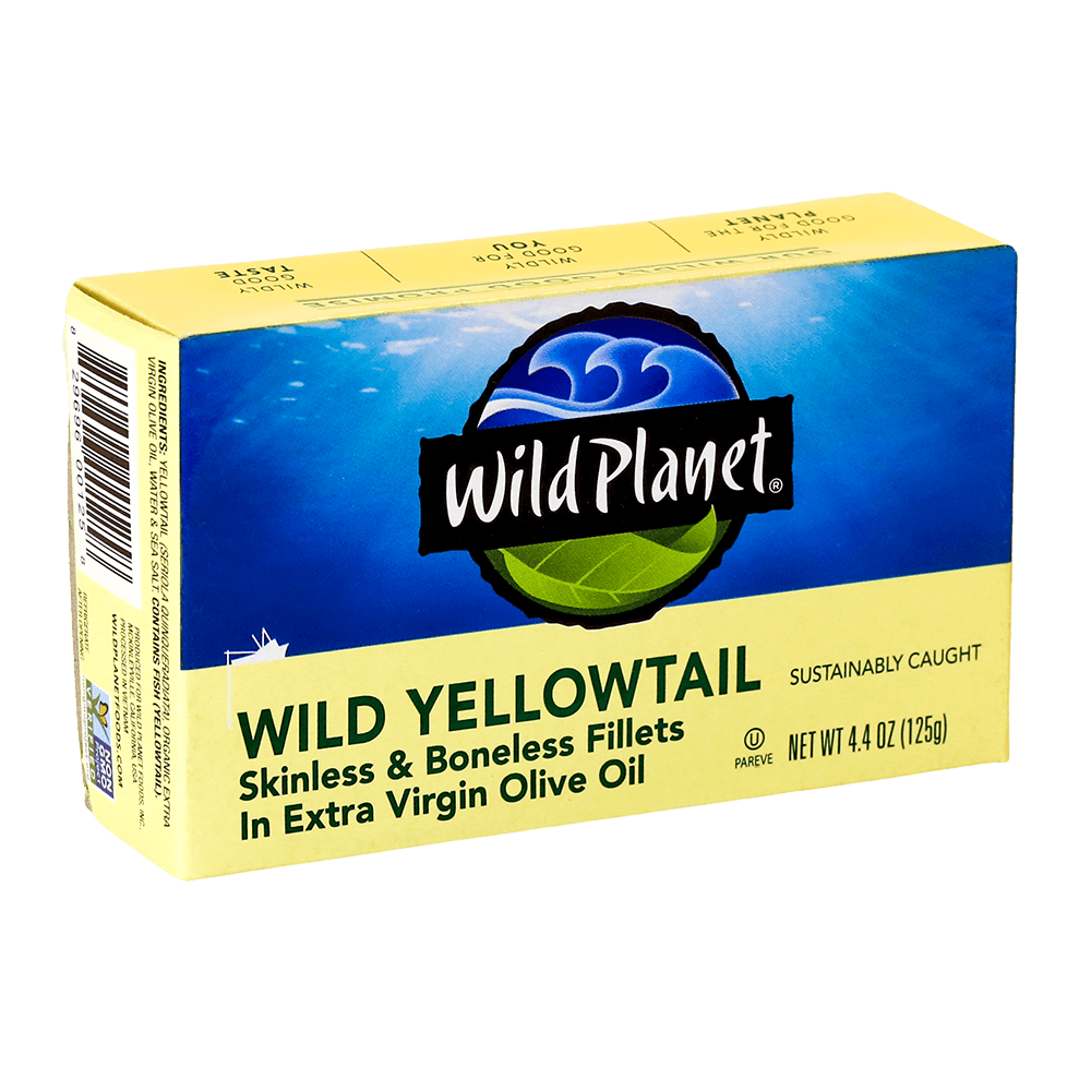 Wild Yellowtail Fillets In Extra Virgin Olive Oil