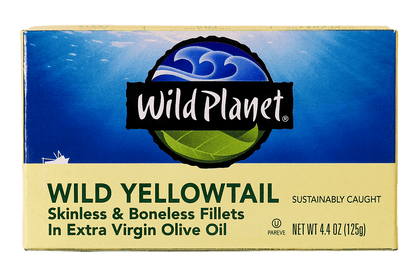 Wild Yellowtail Fillets In Extra Virgin Olive Oil
