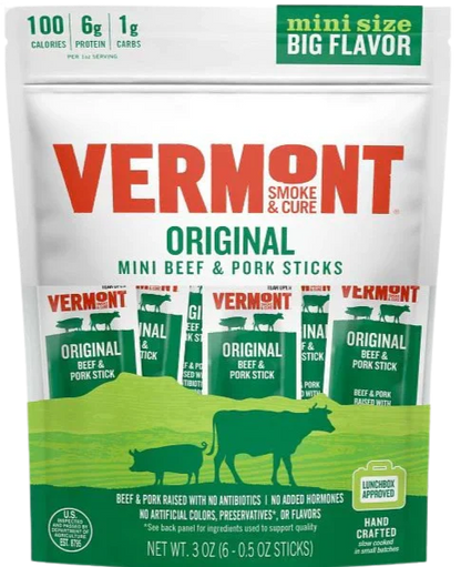 Original Beek & Pork Sticks Minis (8 Pack)