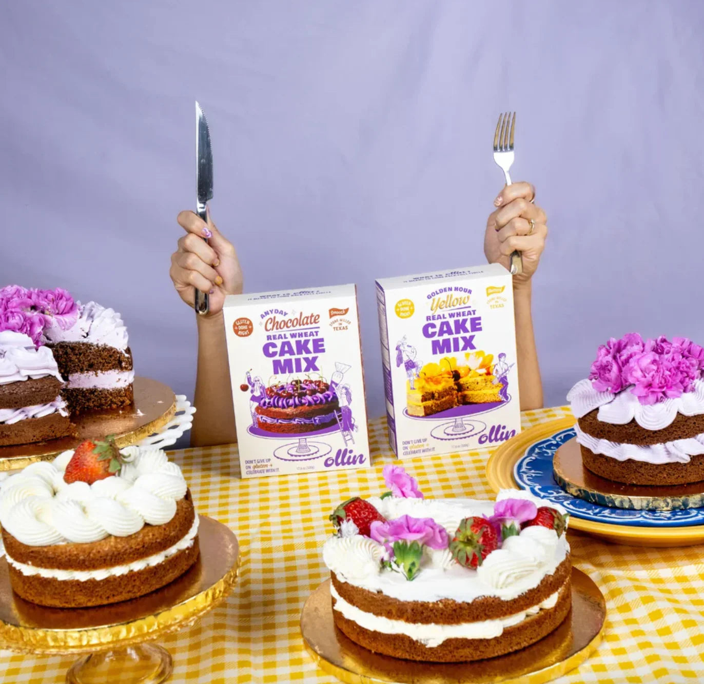 Golden Hour Yellow Cake Mix