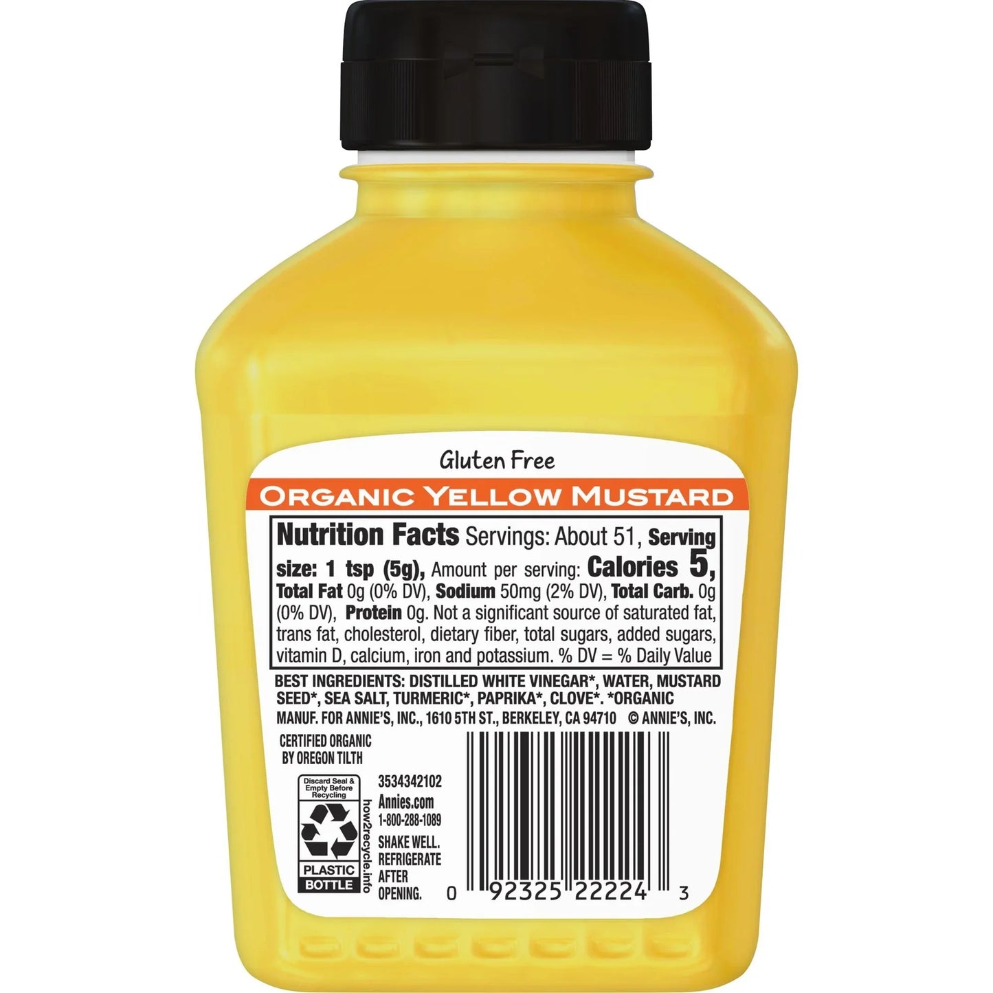 Organic Yellow Mustard