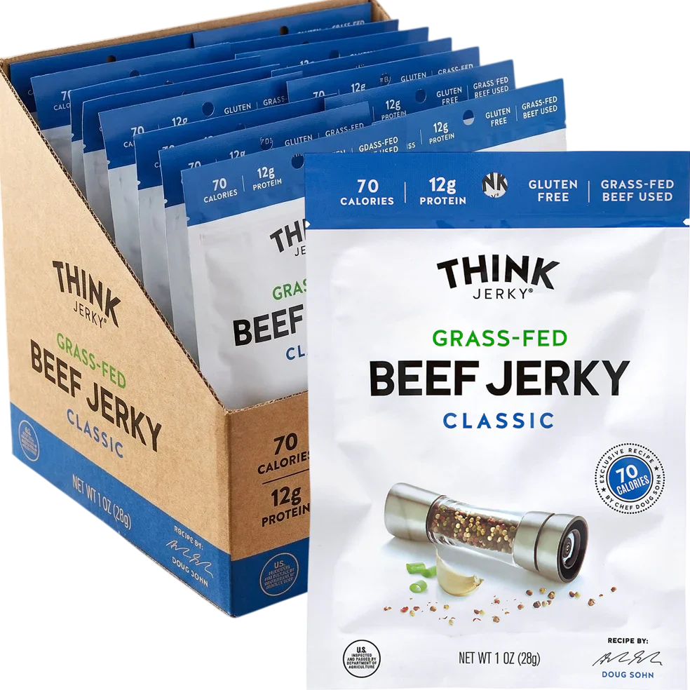 Classic Grass-Fed Beef Jerky (12 CT)
