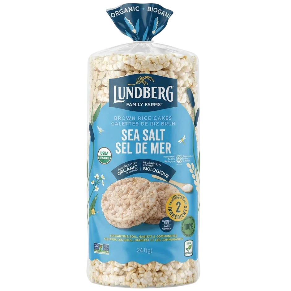 Organic Lightly Salted Brown Rice Cakes
