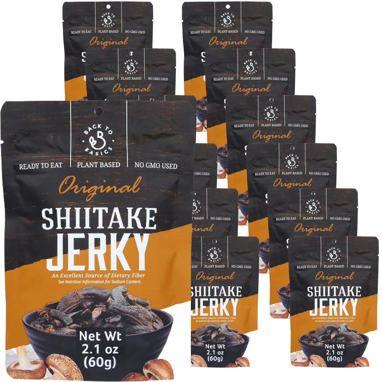 Shiitake Jerky Mushroom (12 Pack)