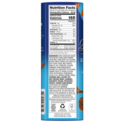 Milk Chocolate Caramel Sea Salt Thins