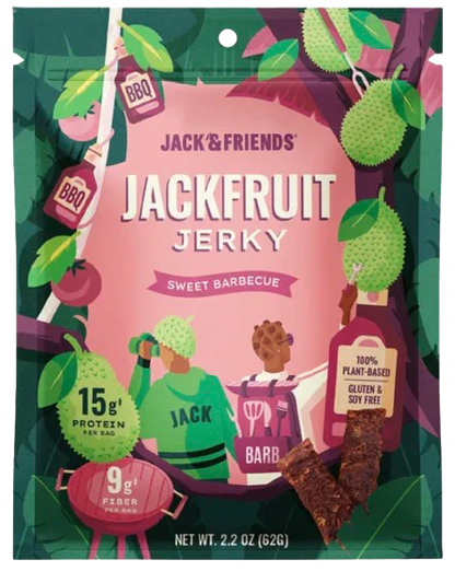 Jack & Barb Sweet BBQ Jackfruit Jerky