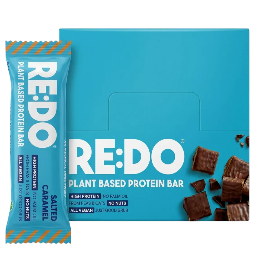Plant-Based Swedish Salted Caramel Protein Bars (9 CT)