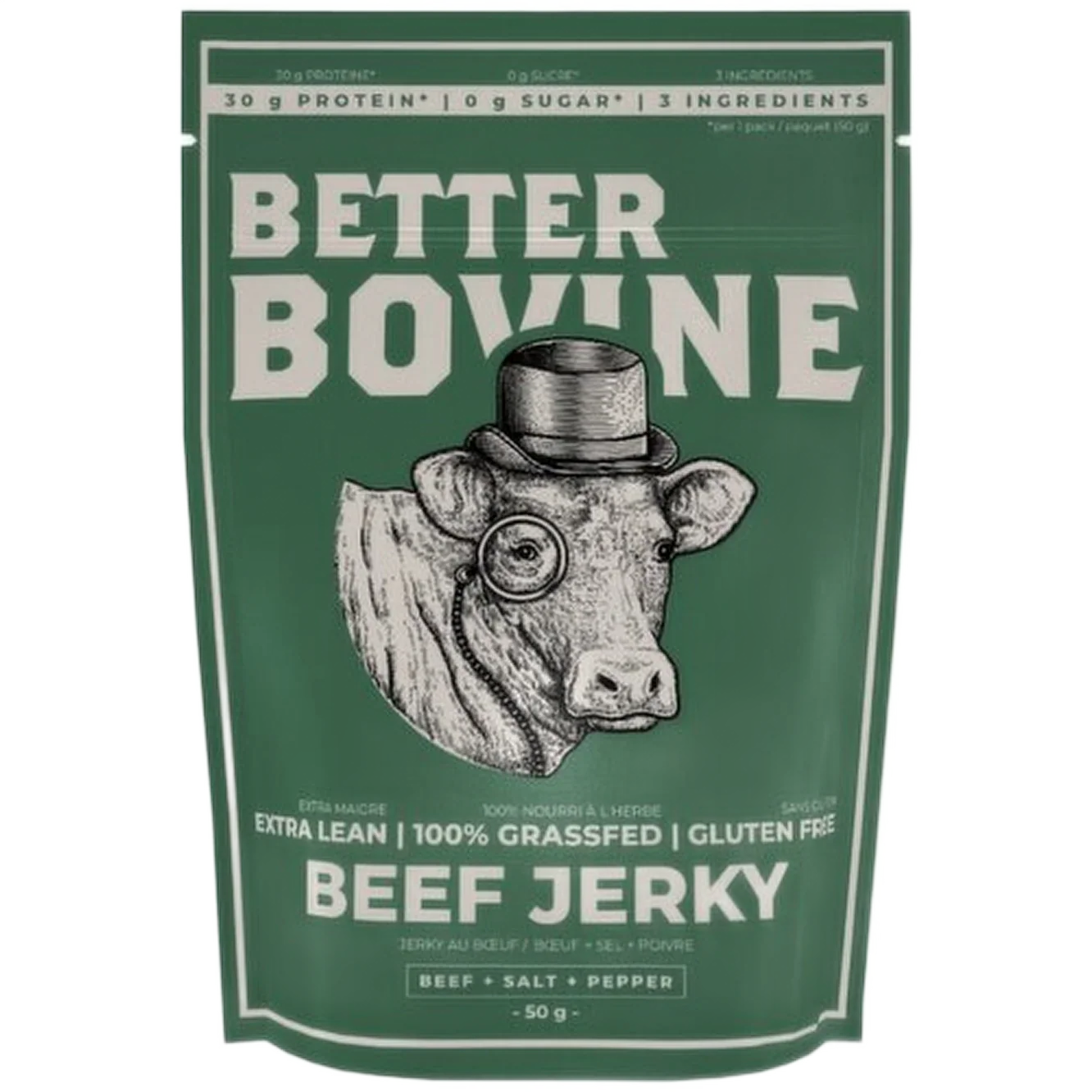 Grass Fed Extra Lean Beef Jerky