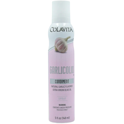 Garlic Flavored Extra Virgin Olive Oil Spray