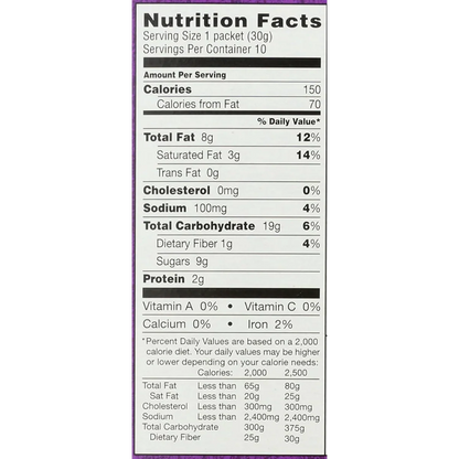 Organic Chocolate Chip Cookie Bites (10 CT)