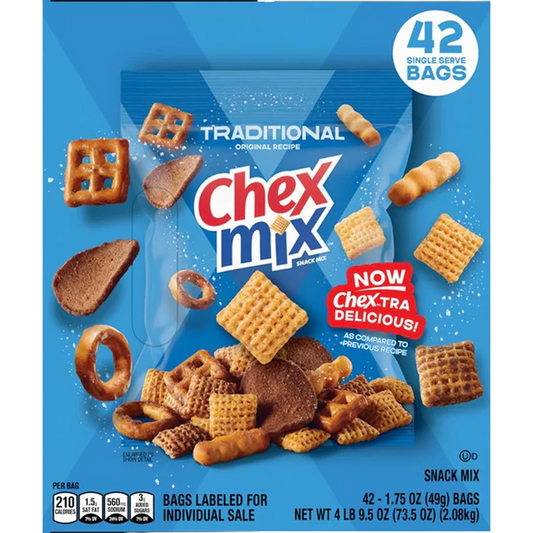 Savory Snack Mix Traditional Variety (42 CT)