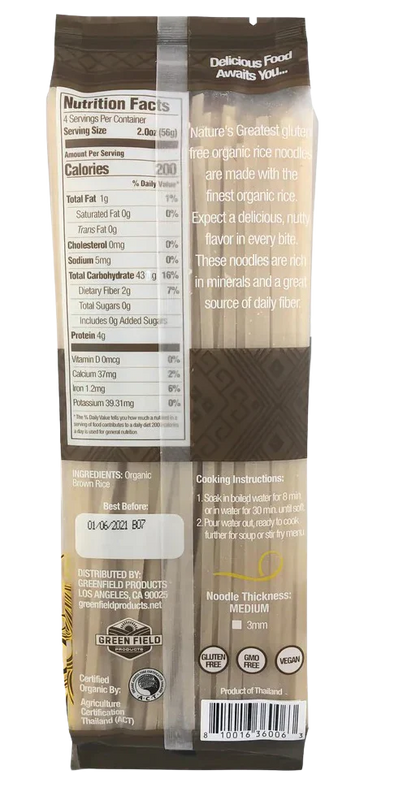 Organic Brown Rice Noodles