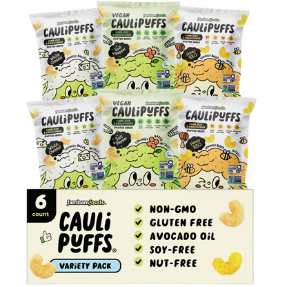 Puffed Snack Variety Pack (6 Pack)