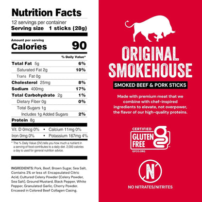 Beef & Pork Jerky Sticks (16 CT)