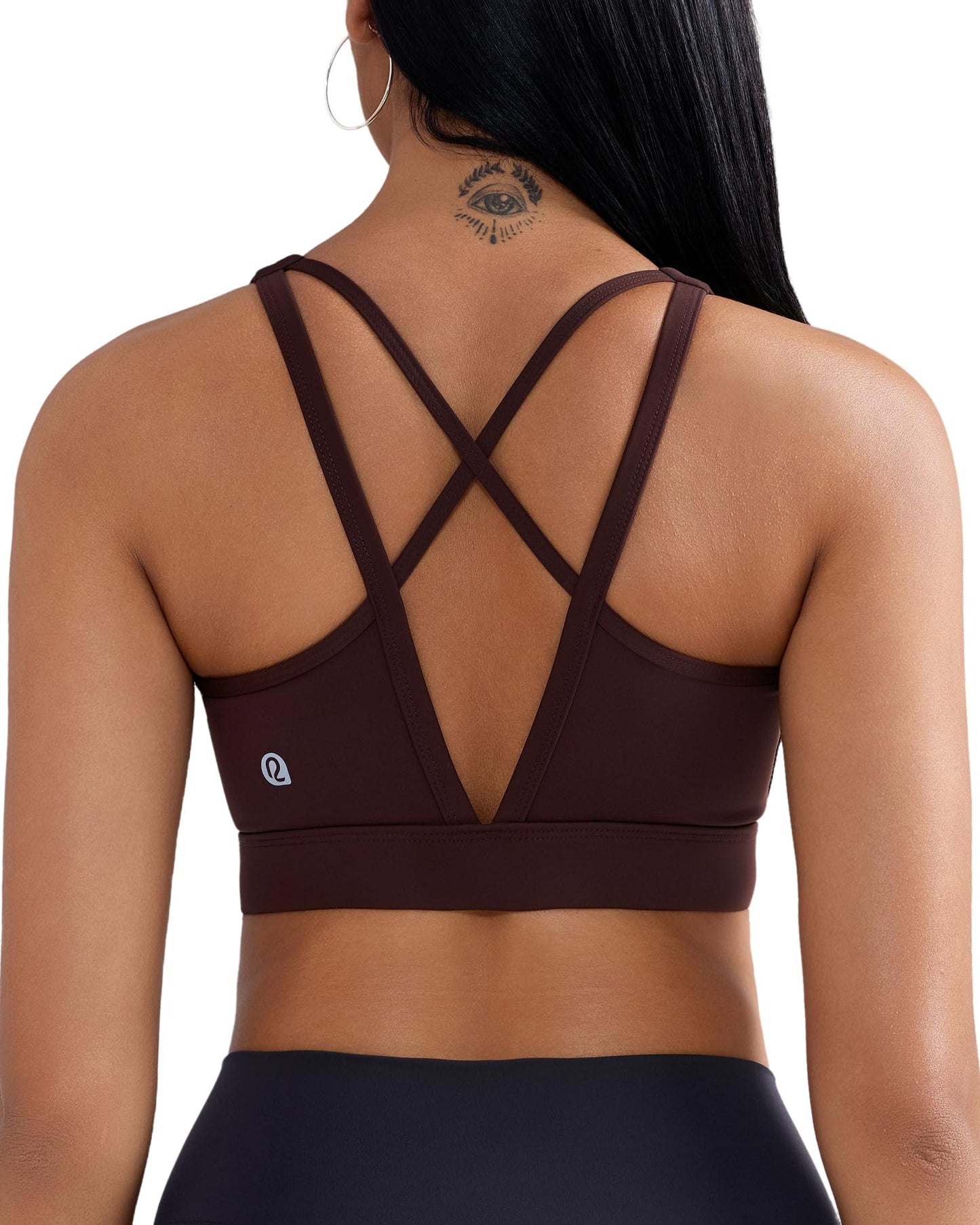 RUNNING GIRL® Medium-High Support Crisscross Back 2-in-1 Versatile Sports Bra