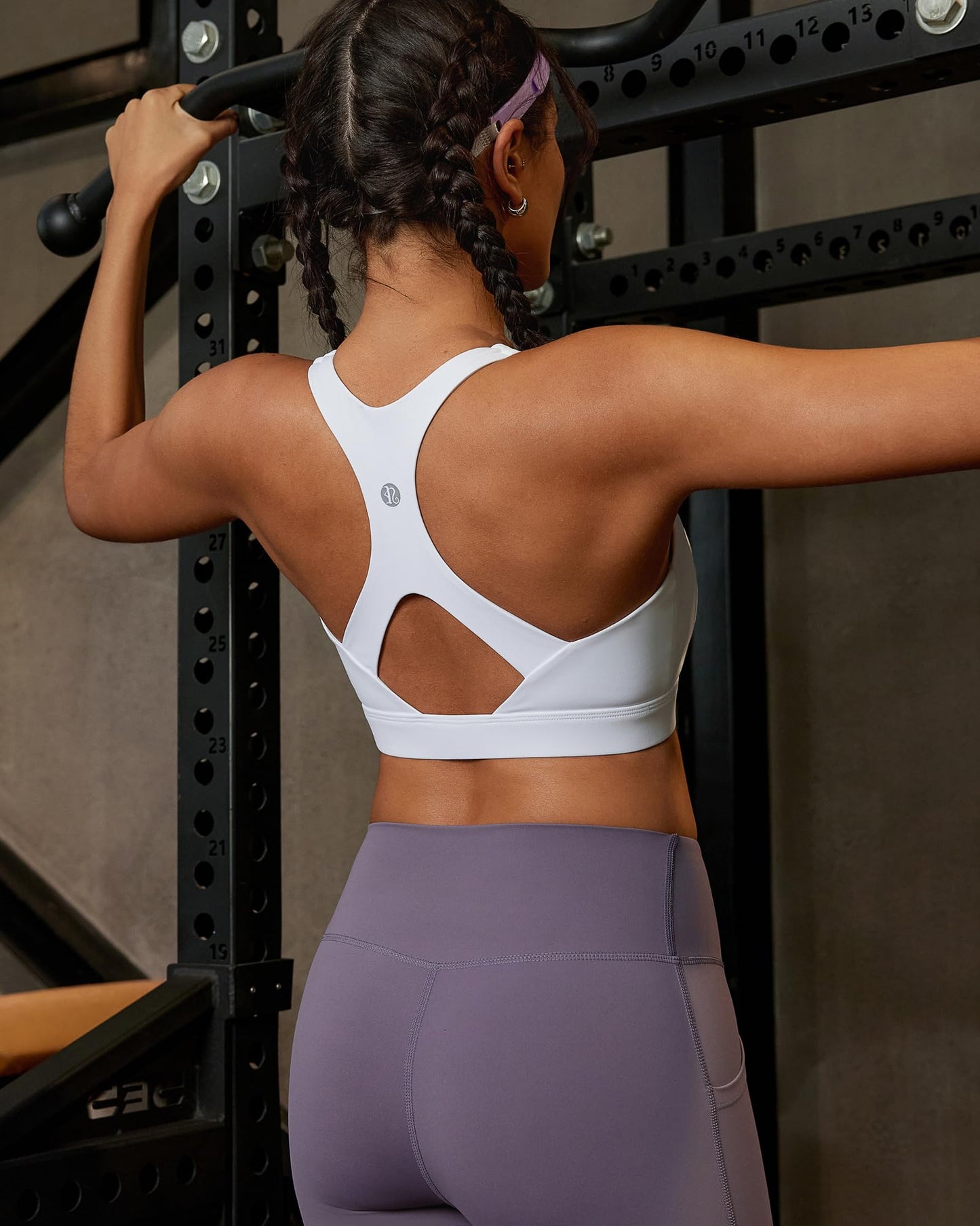 RUNNING GIRL® High Support Molded Cup Sports Bra with Sewn-in Pads