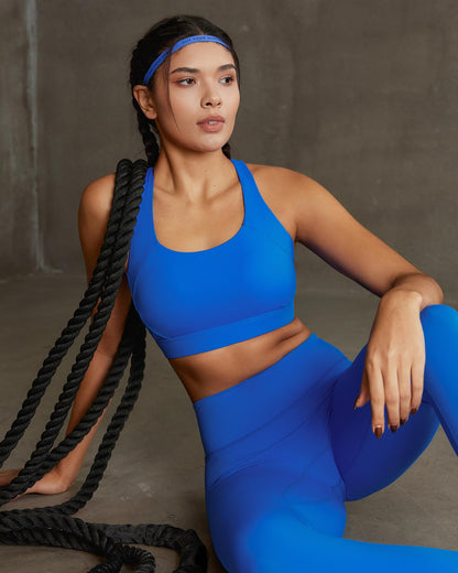 RUNNING GIRL® High Support Molded Cup Sports Bra with Sewn-in Pads