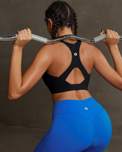 RUNNING GIRL® High Support Molded Cup Sports Bra with Sewn-in Pads