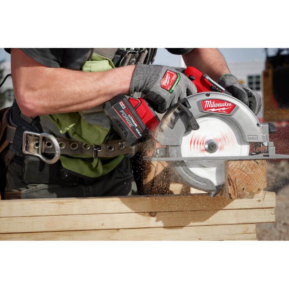 M18 Fuel 18V Lithium-Ion Brushless Cordless 4-1/2 in. /5 in. Grinder with Paddle Switch Kit with FORGE 6.0Ah Battery