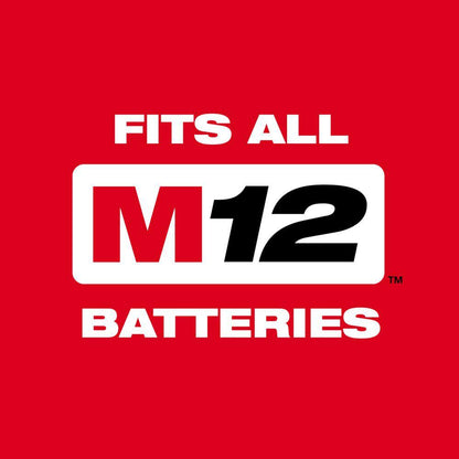 M12 12V Lithium-Ion Cordless 10 oz. Adhesive and Caulk Gun (Tool-Only)