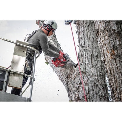 M18 FUEL 14 in. 18-Volt Lithium-Ion Brushless Cordless Battery Top Handle Chainsaw with 8.0 Ah High Output Battery