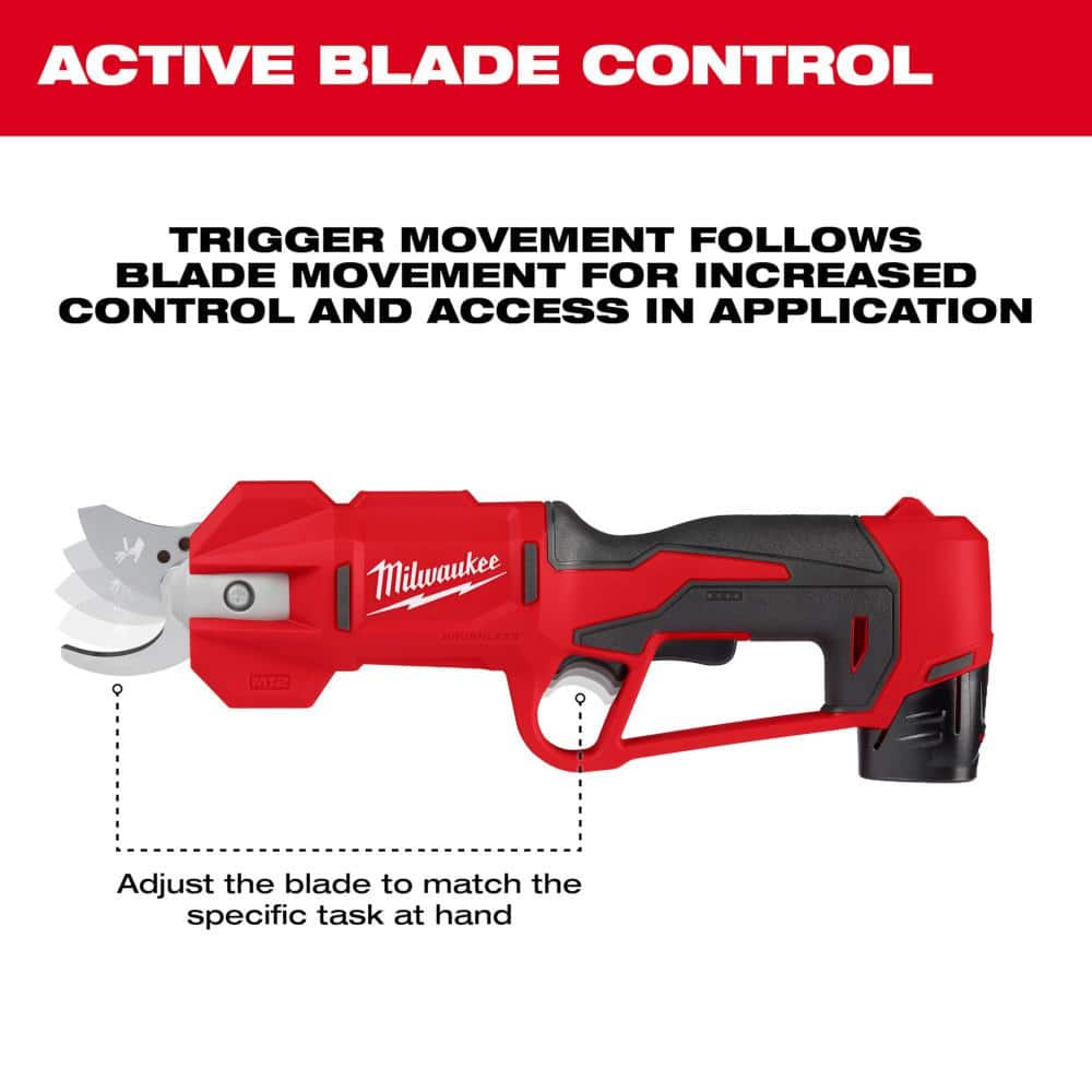 M12 12V Cordless Brushless Pruner Shears (Tool Only)