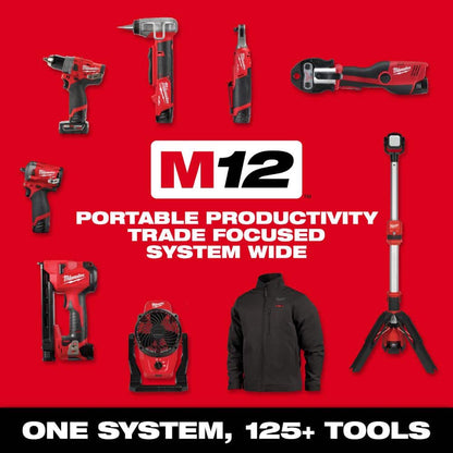 M12 FUEL 12-Volt Lithium-Ion Brushless Cordless High Speed 3/8 in. Ratchet (Tool-Only)