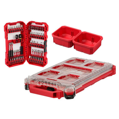 SHOCKWAVE Impact Duty Alloy Steel Screw Driver Bit Set (70-Piece)