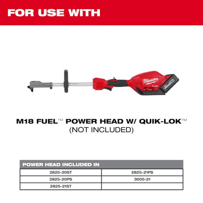 M18 FUEL 3 ft. Extension Attachment for Milwaukee QUIK-LOK Attachment System
