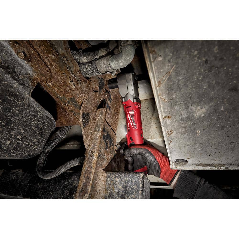 M12 FUEL 12V Lithium-Ion Brushless Cordless 1/2 in. Right Angle Impact Wrench (Tool-Only)