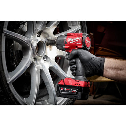 M18 FUEL Gen-2 18V Lithium-Ion Brushless Cordless Mid Torque 1/2 in. Impact w/Fring w/5.0 ah Resistant Battery
