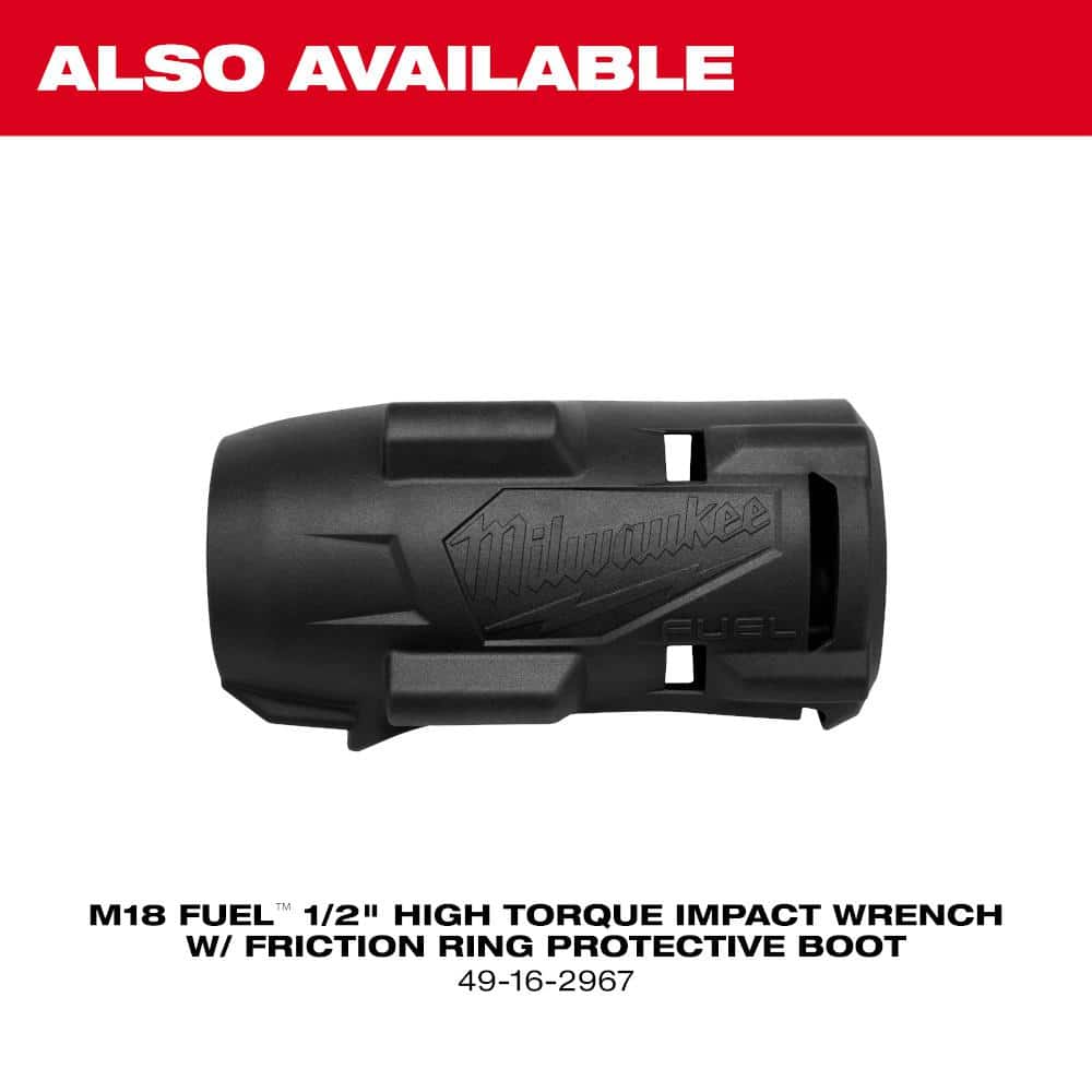 M18 FUEL 18V Lithium-Ion Brushless Cordless 1/2 in. and 3/8 in. Impact Wrench with Friction Ring (2-Tool)