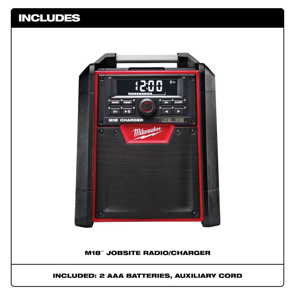 M18 Lithium-Ion Cordless Jobsite Radio/Charger