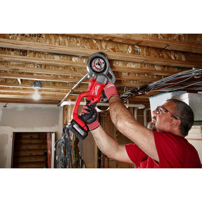 M18 FUEL One-Key Cordless Brushless Compact Pipe Threader Kit W/(2) 8.0Ah Batteries, 1/2 in. - 1-1/4 in. Aluminum Dies