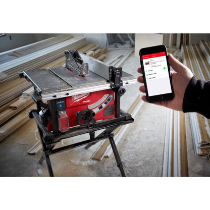 M18 FUEL ONE-KEY 18-Volt Lithium-Ion Brushless Cordless 8-1/4 in. Table Saw Kit with (1) 12.0Ah Battery and Stand