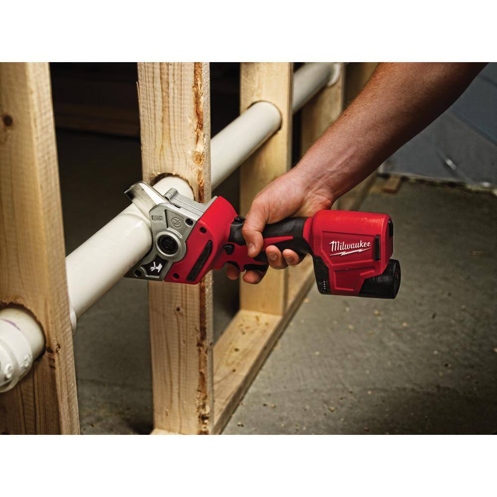 M12 12V Lithium-Ion Cordless PVC Pipe Shear (Tool-Only)