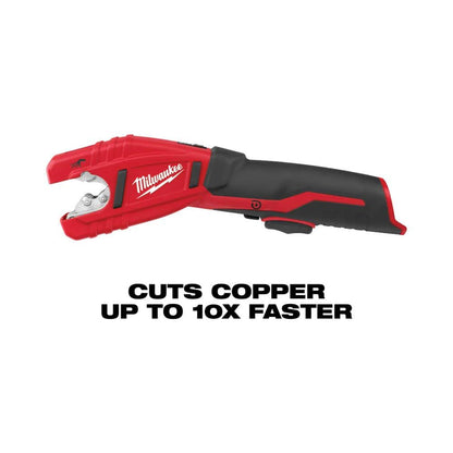 M12 12V Lithium-Ion Cordless Copper Tubing Cutter (Tool-Only)