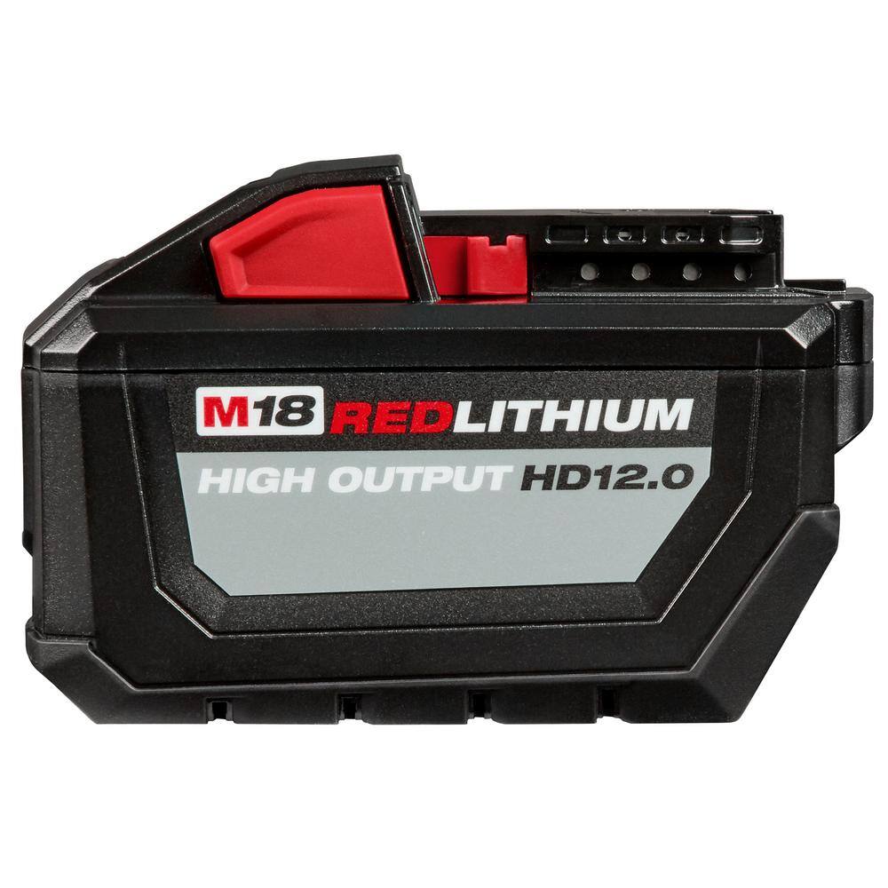 M18 18-Volt Lithium-Ion High Output Battery Packs (1) 12.0 Ah and (2) 6.0 Ah Batteries