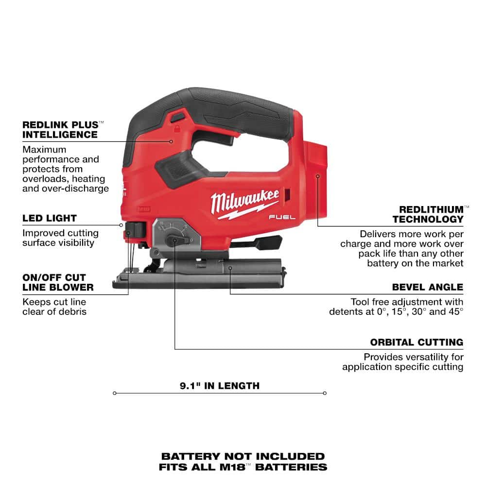 M18 FUEL 18-Volt Lithium-Ion Brushless Cordless Combo Kit (5-Tool) with Compact Router, Jig Saw and 18-Gauge Brad Nailer