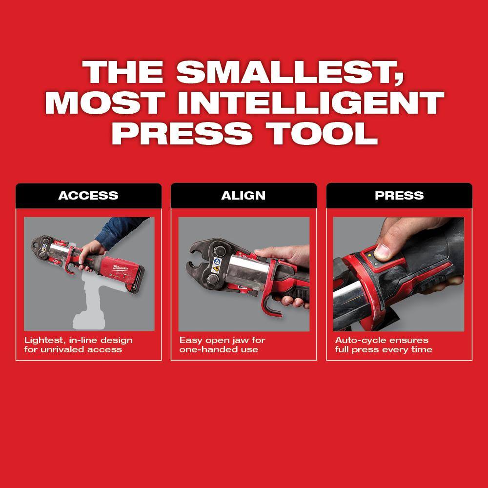 M18 18-Volt Lithium-Ion Brushless Cordless FORCE LOGIC Press Tool (Tool-Only)