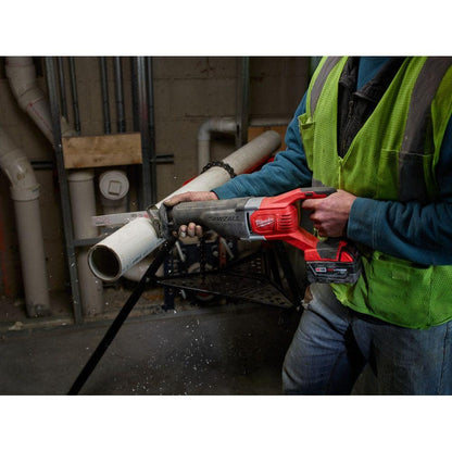 M18 18V Lithium-Ion Cordless SAWZALL Reciprocating Saw with (1) 5.0 Ah and (1) 2.0 Ah Battery and Charger