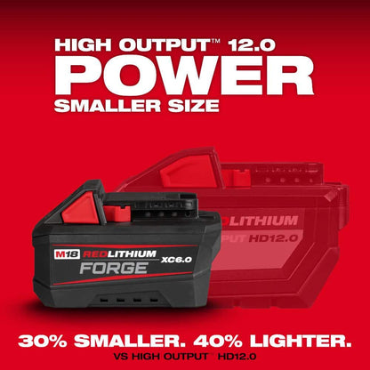 M18 FUEL 18-V Lithium-Ion Brushless Cordless Sawzall Reciprocating Saw Kit with (1) FORGE 6.0Ah Battery