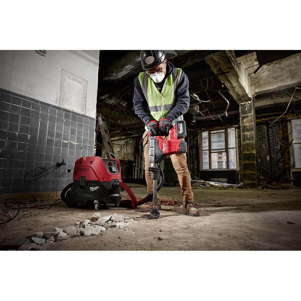 M18 FUEL ONE-KEY 18-Volt Lithium-Ion Brushless Cordless 1-3/4 in. SDS-MAX Rotary Hammer Kit with Three 12.0 Ah Batteries