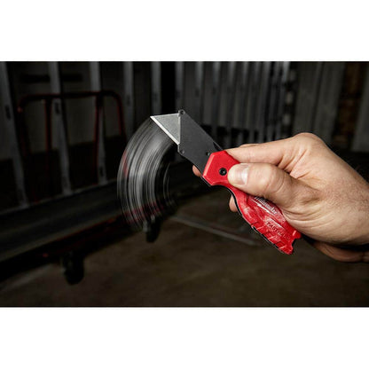 FASTBACK Folding Utility Knife and Compact Folding Utility Knife with Blade Storage and Gut Hook (2-Piece)