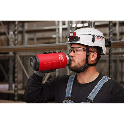PACKOUT Red 36 oz. Insulated Bottle with Chug Lid